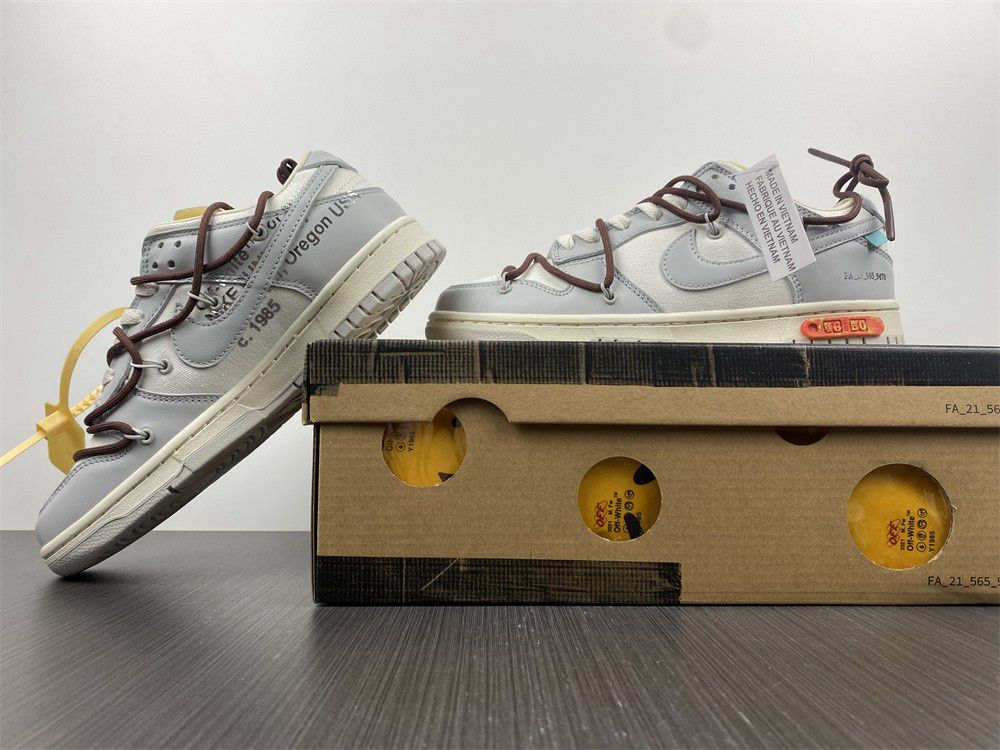 Off-White x Nk Dunk Low OW NO46 DM1602-102